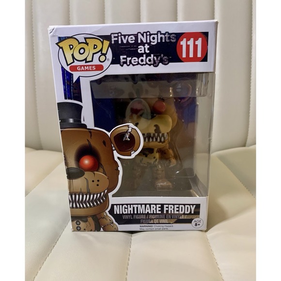 Funko Pop! Vinyl: Five Nights at Freddy's - Nightmare Freddy #111 - Picture 1 of 8